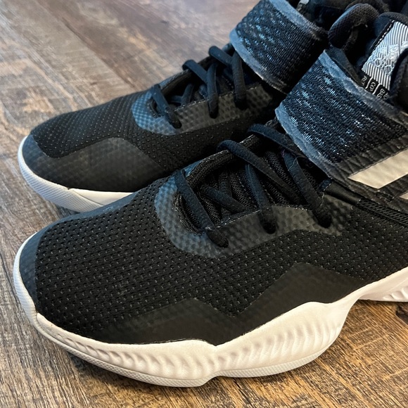 Adidas Black EXPLOSIVE Bounce Basketball Shoes men’s size 6.5 - Picture 9 of 15